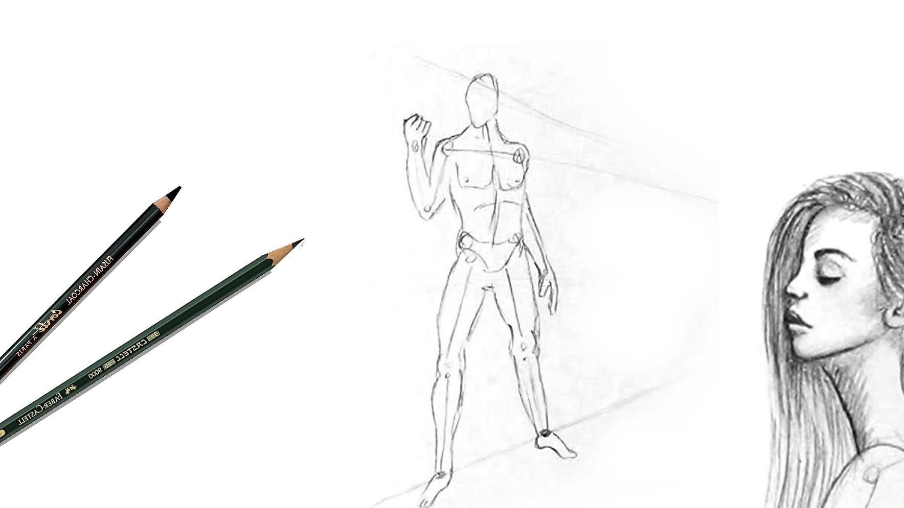 Figuren zeichnen - die Anatomie des menschlichen Körpers